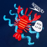 SPEEDO BOYS DIGITAL LONG SLEEVE RASH TOP 8-00384316830 Blue Image 2