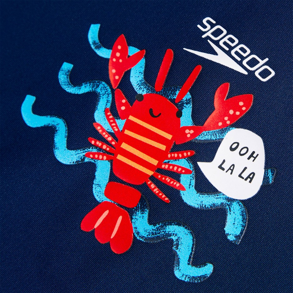 Βρεφική Αντηλιακή Μπλούζα Μπλε - Speedo Digital