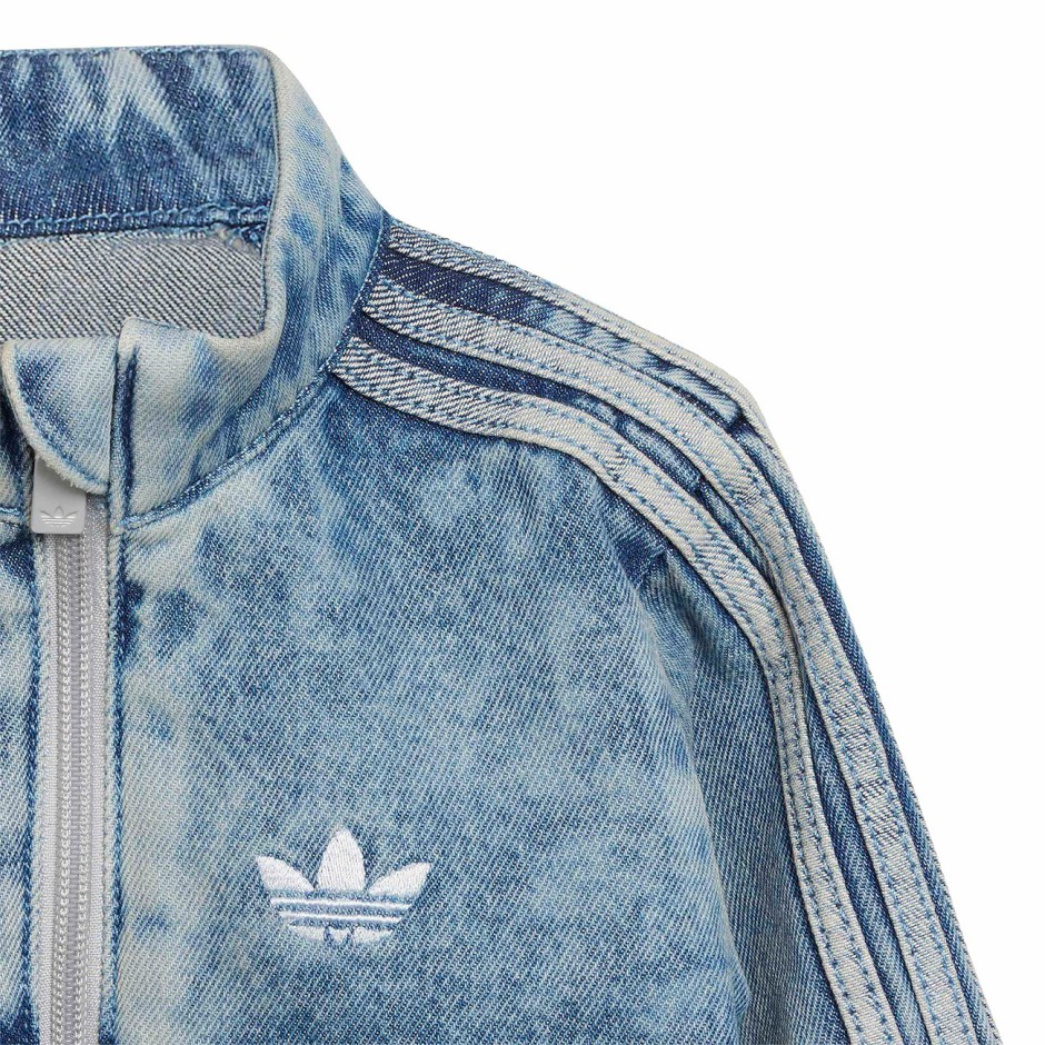 Βρεφικό Μπουφάν Μπλε - adidas Sportswear Firebird Denim
