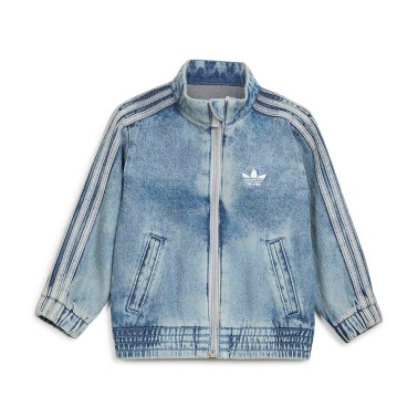 Βρεφικό Μπουφάν Μπλε - adidas Sportswear Firebird Denim