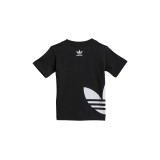 adidas Originals BIG TREFOIL TEE FM5607 Black Image 0