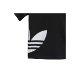 adidas Originals BIG TREFOIL TEE FM5607 Black Image 2