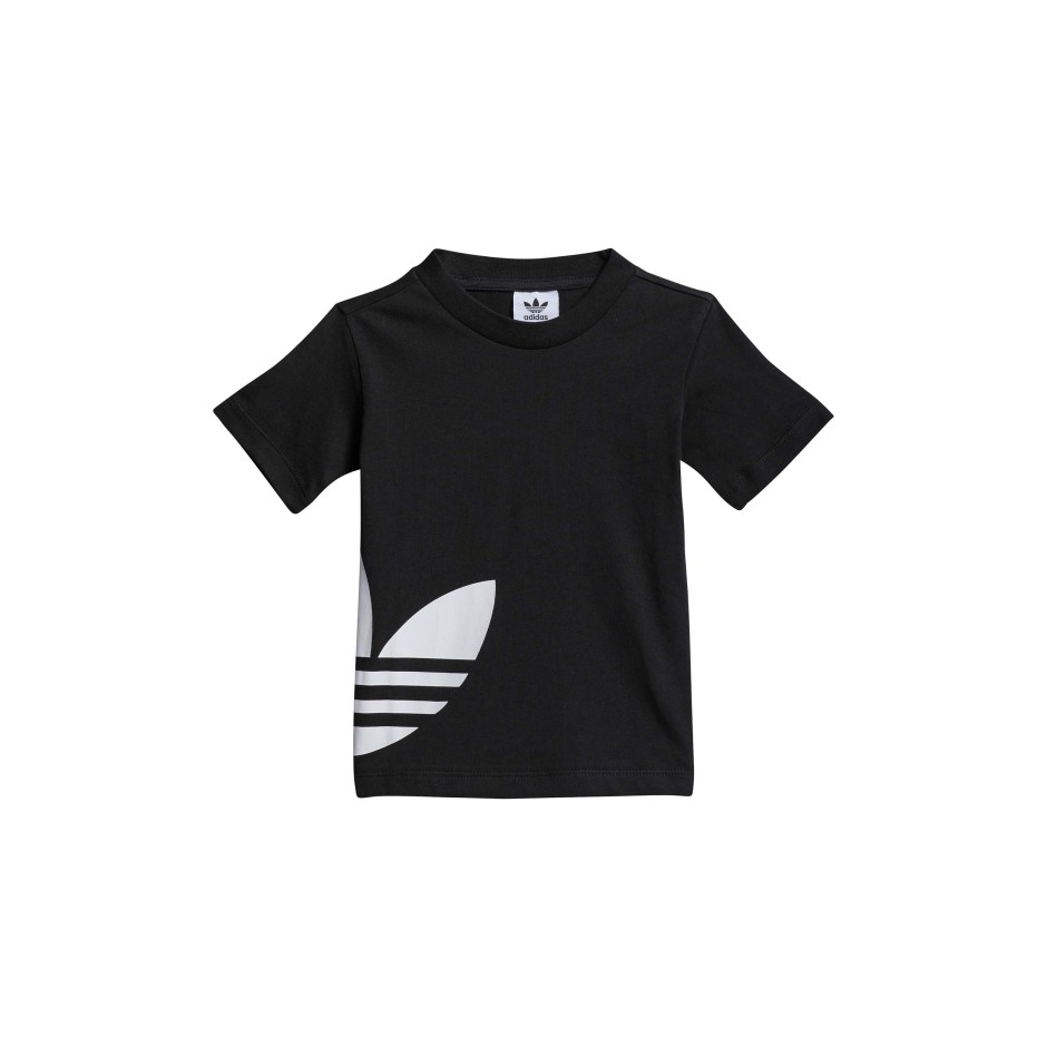 adidas Originals BIG TREFOIL TEE FM5607 Μαύρο