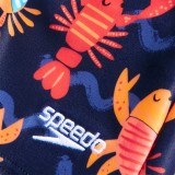 SPEEDO BOYS DIGITAL ALLOVER AQUASHORT 8-00384116830 Blue Image 1