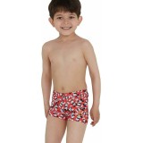 SPEEDO DISNEY MICKEY MOUSE DIGITAL ALLOVER AQUASHORT 8-05394D830 Red Image 