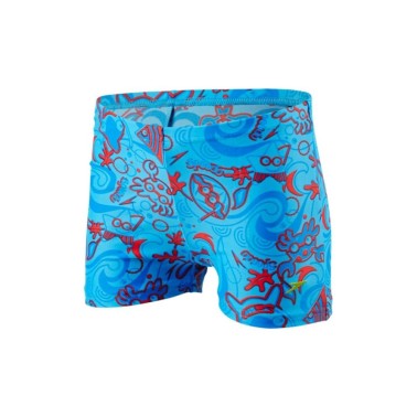 SPEEDO SEASQUAD ALLOVER AQUASHORT 8-09218B419 Σιελ