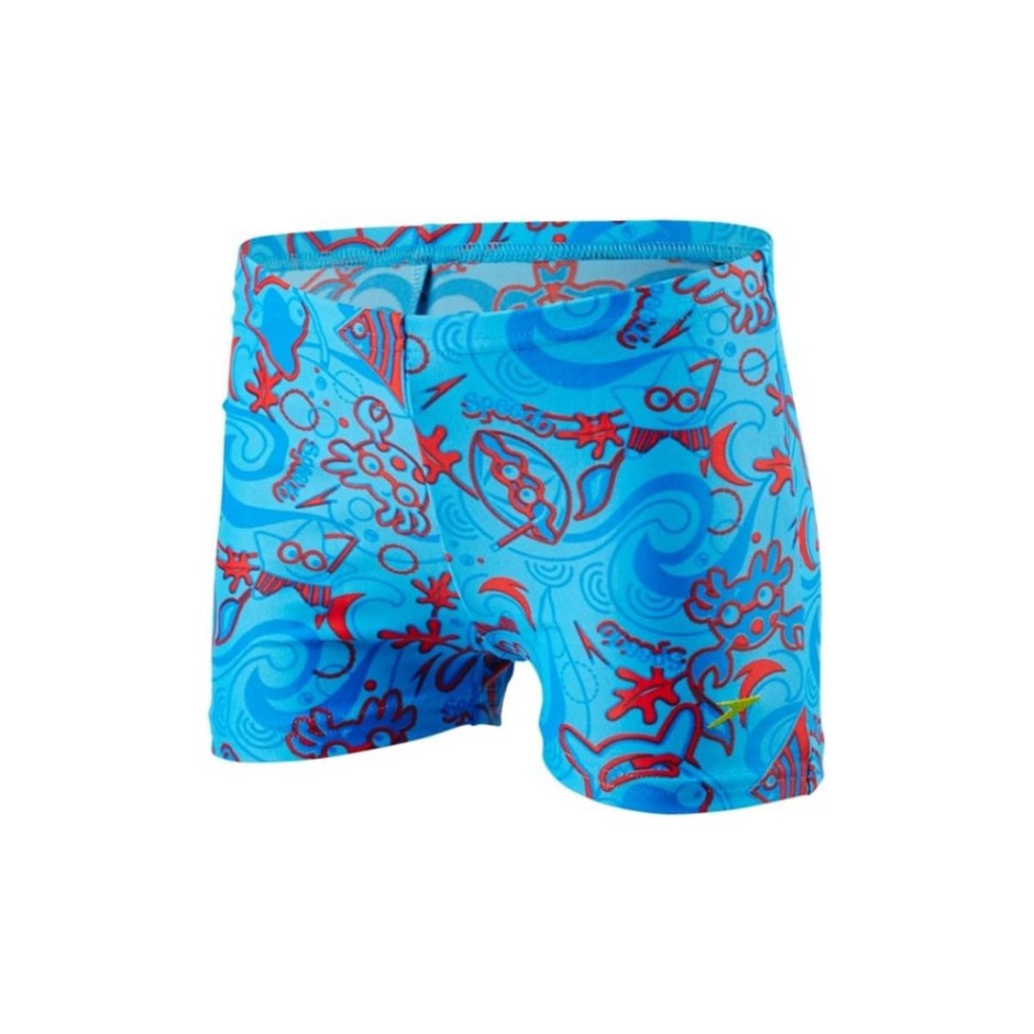 SPEEDO SEASQUAD ALLOVER AQUASHORT 8-09218B419 Siel