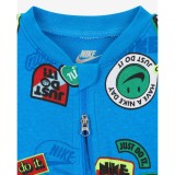 NIKE B NSW AOP FOOTED COVERALL 56L697-B68 Blue Image 1