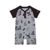 NIKE B NSW NEXT GEN AOP TEE ROMPER 56L767-G6U Grey Image 