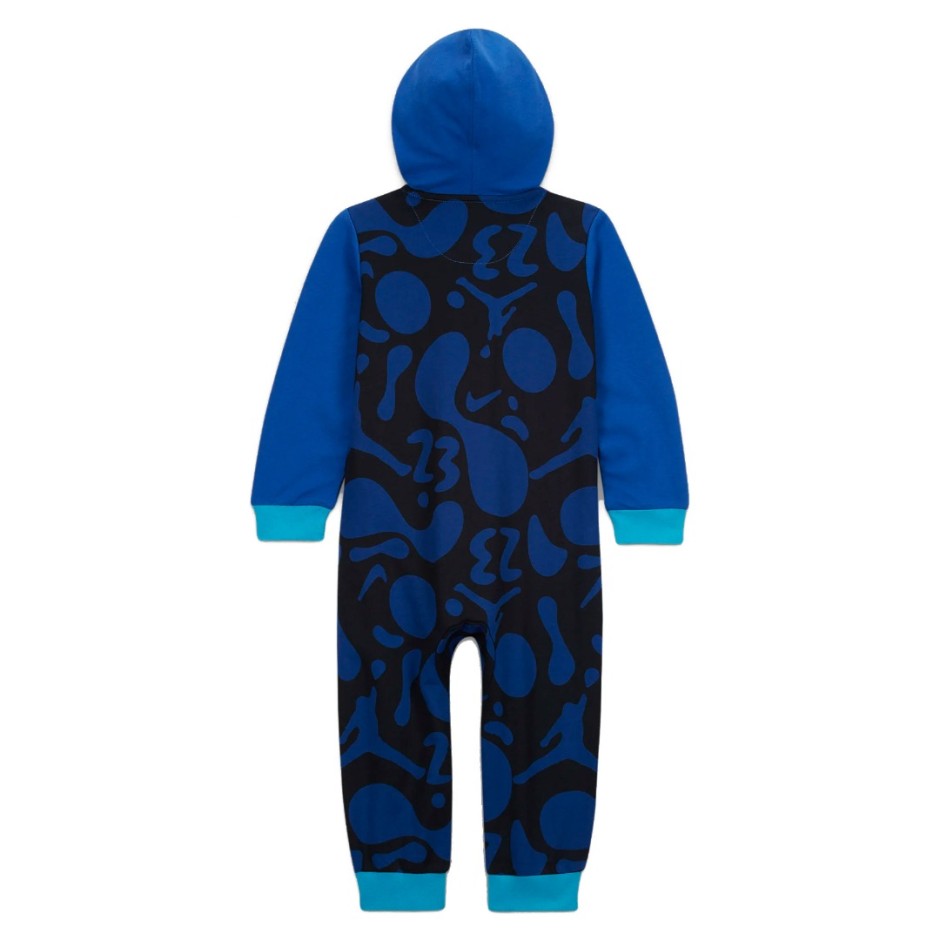 JORDAN LIL' CHAMP HOODED COVERALL Μπλε