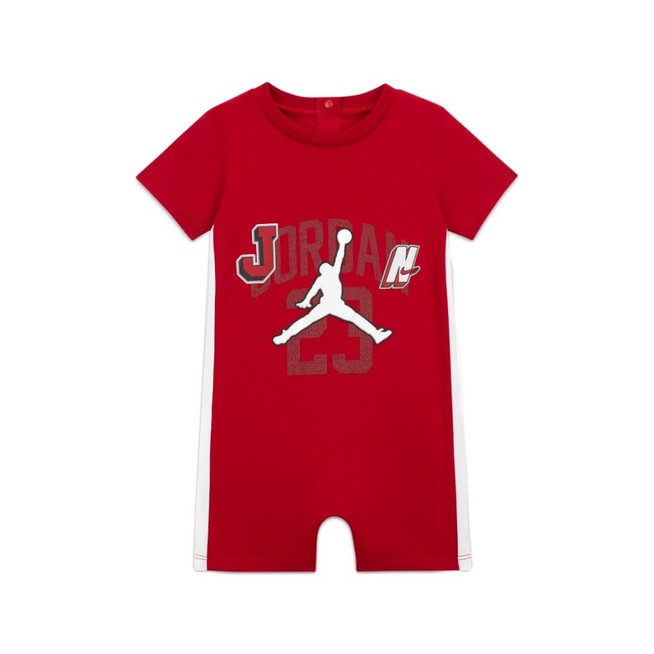 JORDAN GYM 23 KNIT ROMPER 65C167-R78 Red
