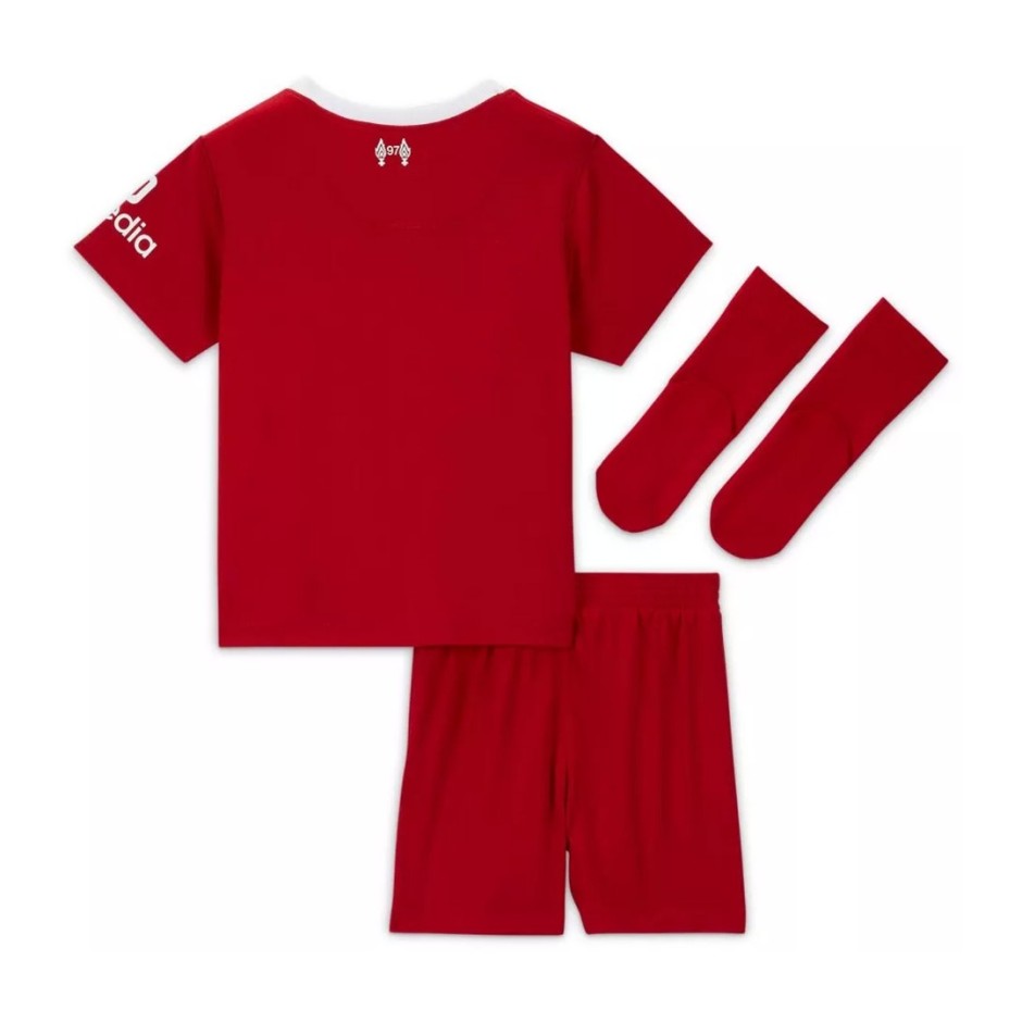 Βρεφική Εμφάνιση Ποδοσφαίρου Κόκκινη - Nike Liverpool F.C. 2023/24 Home