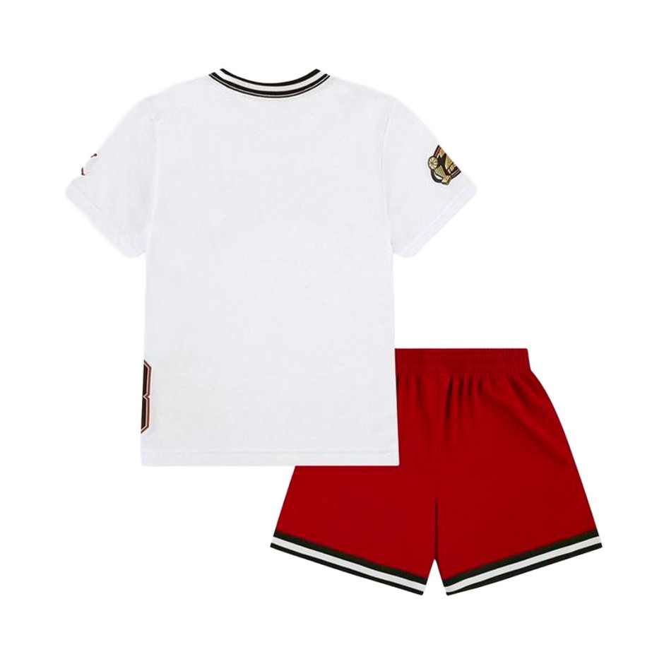 JORDAN JDB JORDAN PLAY-OFF MESH SHORT 65D969-R78 Red