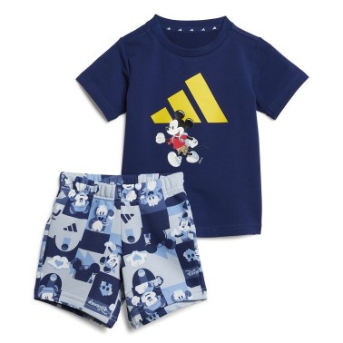 Βρεφικό Σετ Μπλε - adidas Sportswear Disney Mickey Mouse