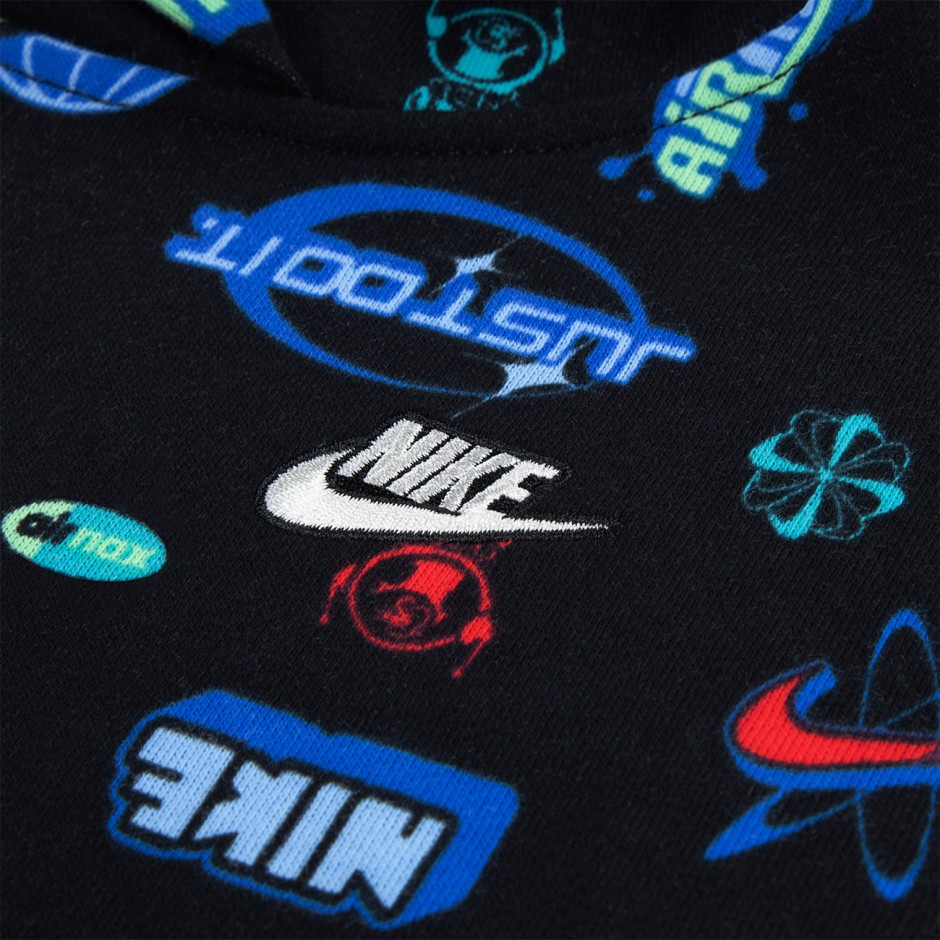 Βρεφικό Σετ Φόρμας Μαύρο - Nike Sportswear Printed