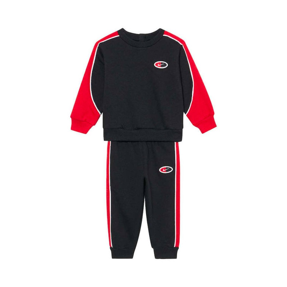 NIKE NKN FLEECE CREW SET 66N293-023 Black