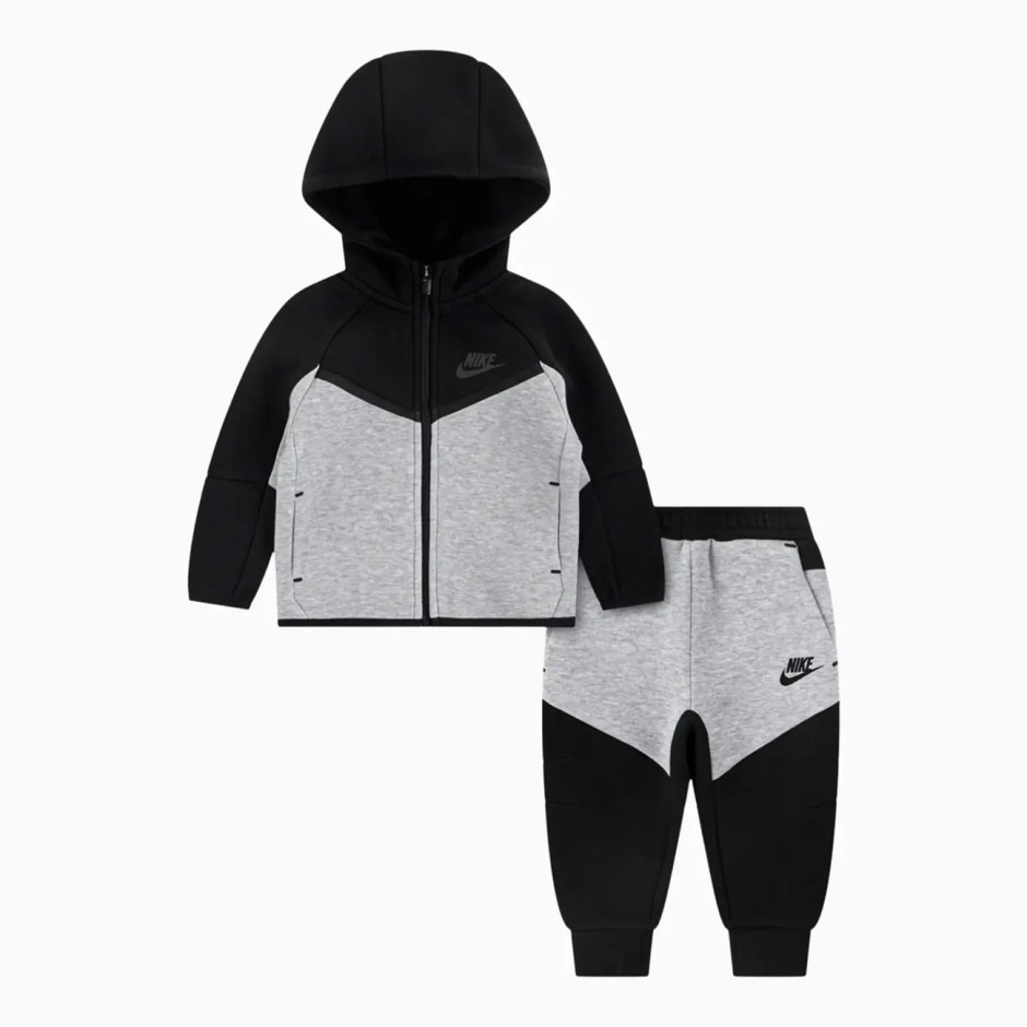Βρεφικό Σετ Φόρμας Μαύρο - Nike Sportswear Tech Fleece