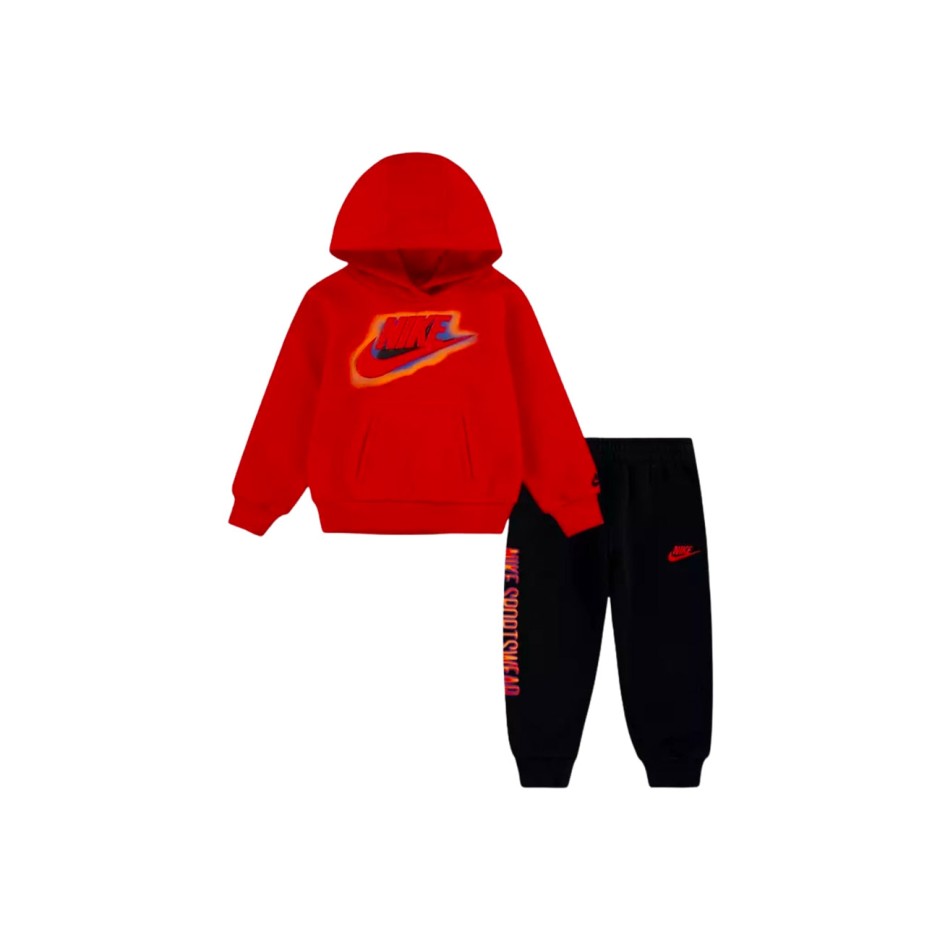 NIKE NKB B NSW GWM LT WT FLC HOODED 66N482-023 Colorful