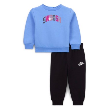 NIKE B NSW PP LT WT FLC CREW SET 66M513-023 Colorful