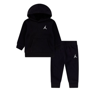 Βρεφικό Σετ Φόρμας Μαύρο - Jordan Brooklyn Fleece