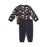 PUMA MINICATS AOP CREW SET FL INF 689731-16 Blue Image 0