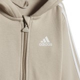 adidas sportswear I 3S FZ FL JOG IZ4992 Beige Image 4