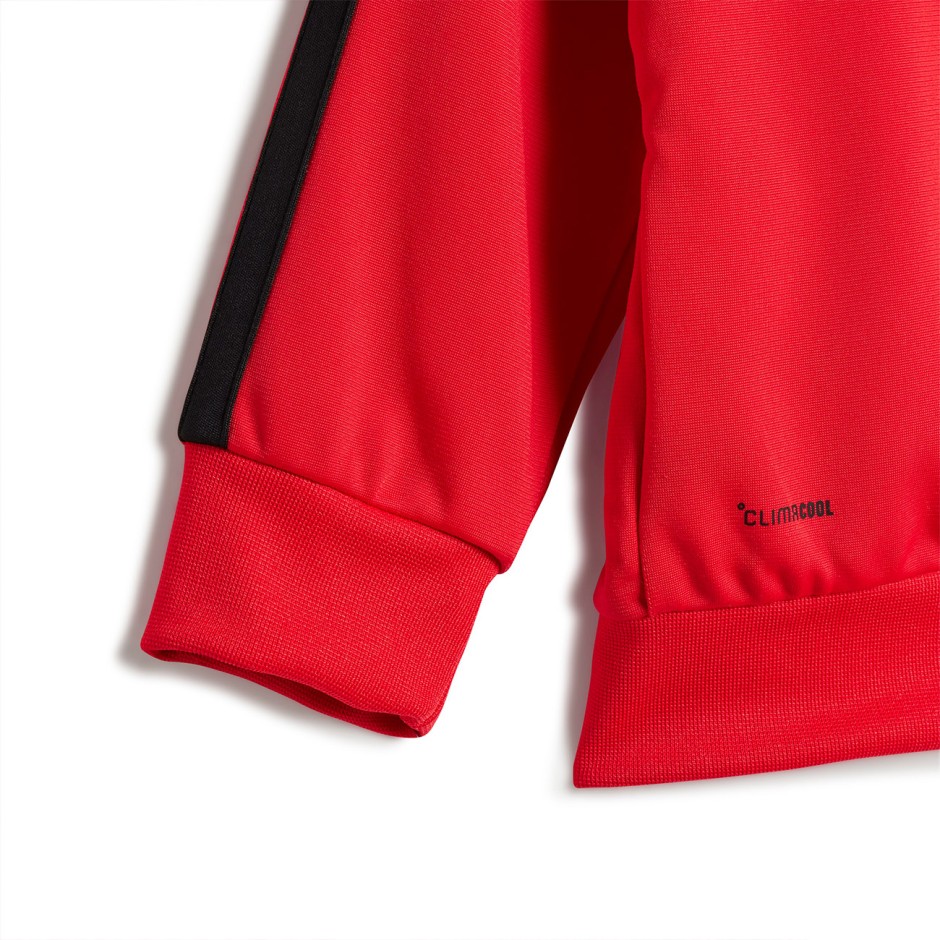 Βρεφικό Σετ Φόρμας Κόκκινο - adidas Sportswear Essentials Climacool 3-Stripes
