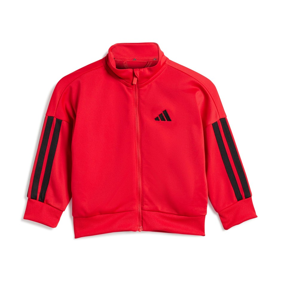 Βρεφικό Σετ Φόρμας Κόκκινο - adidas Sportswear Essentials Climacool 3-Stripes