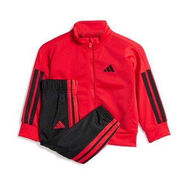 Βρεφικό Σετ Φόρμας Κόκκινο - adidas Sportswear Essentials Climacool 3-Stripes