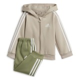 adidas sportswear I 3S FZ FL JOG IZ4992 Beige Image 