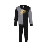 Βρεφικό Σετ Φόρμας NIKE B NSW AMPLIFY CREW JOGGER SET Μαύρο 