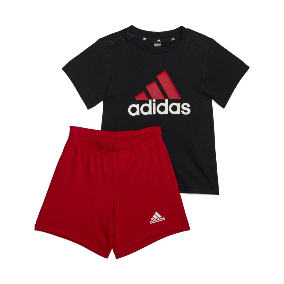 mens adidas short and shirt set