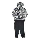 JORDAN JDB ESSENTIALS CAMO FLEECE SET 65A833-023 Μαύρο