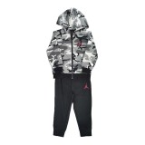 JORDAN JDB ESSENTIALS CAMO FLEECE SET 65A833-023 Μαύρο