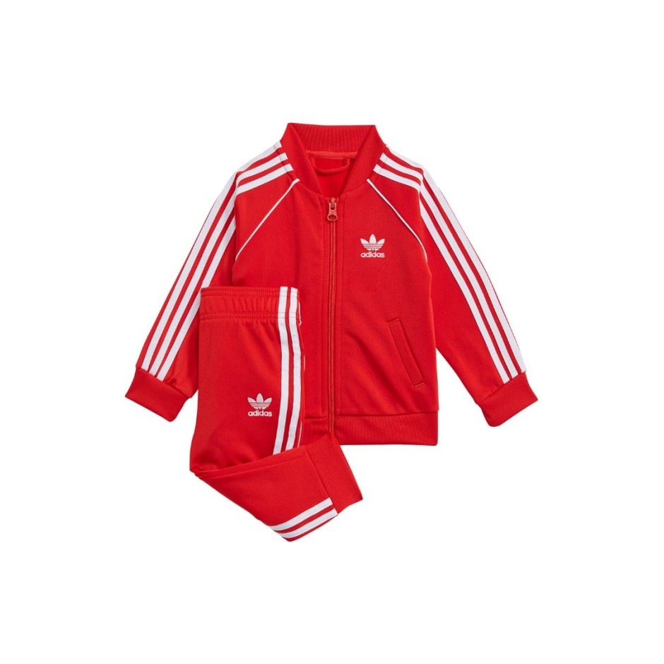 adidas Originals ADICOLOR SST TRACKSUIT H35600 Red