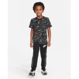 NIKE FRENCH TERRY JOGGERS 86H485-023 Black Image 4