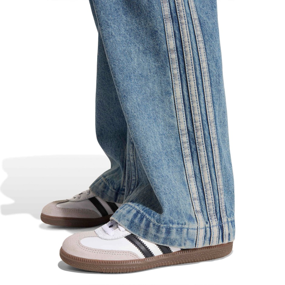 Παιδικό Τζιν Παντελόνι Σιέλ - adidas Originals Firebird Denim