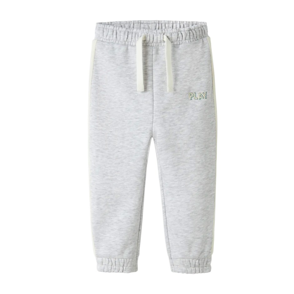 NAME IT NMMLORCAN NREG SWEAT PANT BRU 13259099-LIGHT GREY MELANGE Γκρί