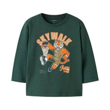 Παιδική Μακρυμάνικη Μπλούζα Πράσινη - Name It Mini