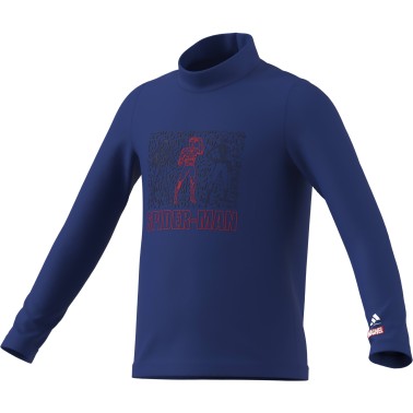 Kids' Rashguard Royal Blue - adidas Performance Marvel Spider-Man