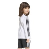 Kids' Long-Sleeve Top White - adidas Originals 3-Stripes Image 0