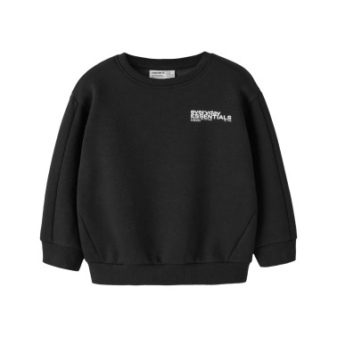 Παιδική Μακρυμάνικη Μπλούζα Μαύρη - Name It Nmmokian