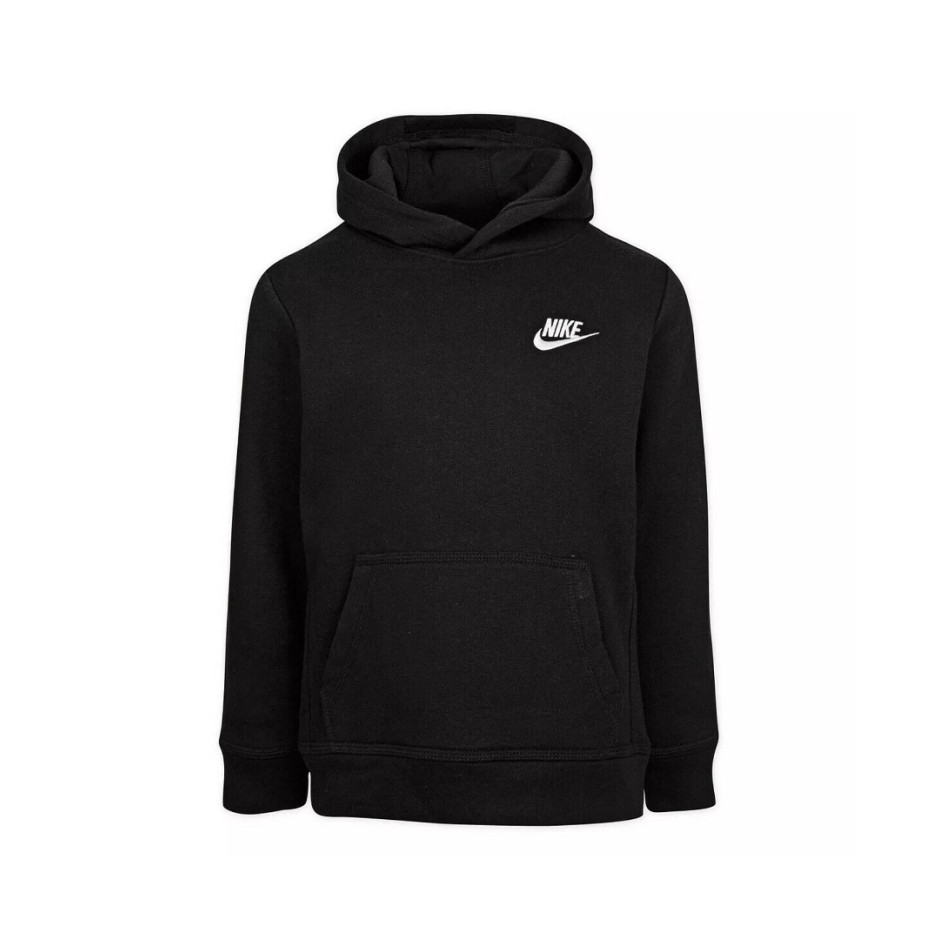 NIKE CLUB FLEECE PO HOODIE 86F322-023 Μαύρο