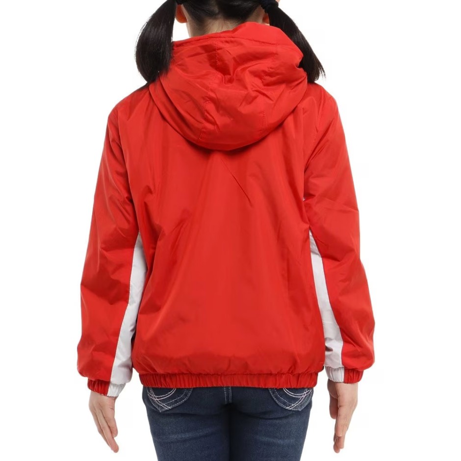 Nike Swoosh Windbreaker Κόκκινο - Παιδικό Αντιανεμικό Μπουφάν