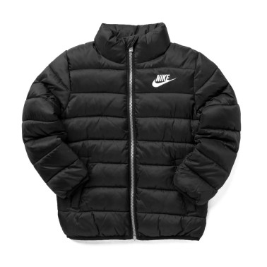 Nike Solid Μαύρο - Παιδικό Μπουφάν