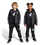 Παιδικό Μπουφάν Μαύρο - adidas Sportswear Essentials 3-Stripes Padded Εικόνα 4