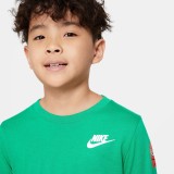 NIKE RETRO STICKER LS TEE 86L833-E5D Green Image 1