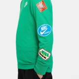 NIKE RETRO STICKER LS TEE 86L833-E5D Green Image 2