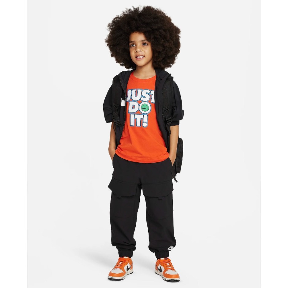 NIKE RETRO STICKER LS TEE 86L833-R7O Red