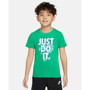 Παιδική Κοντομάνικη Μπλούζα Πράσινη - Nike "Just Do It"